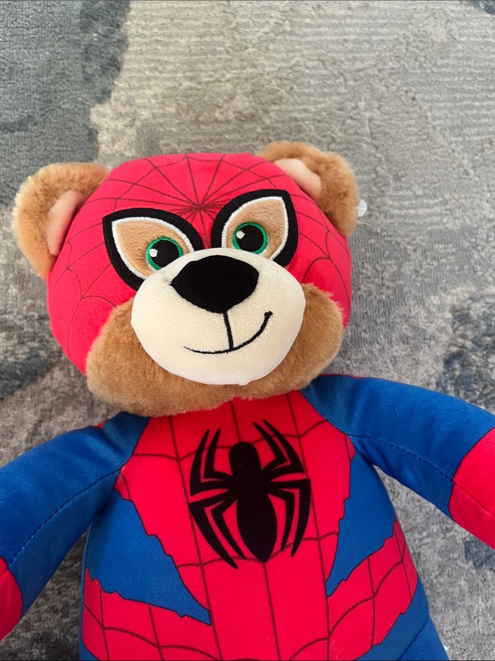 Build-A-Bear Spider Hero Teddy in Red and Blue - Picture 4 of 6